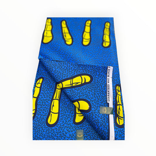 African Print Fabrics - 6 Yards - Polycotton