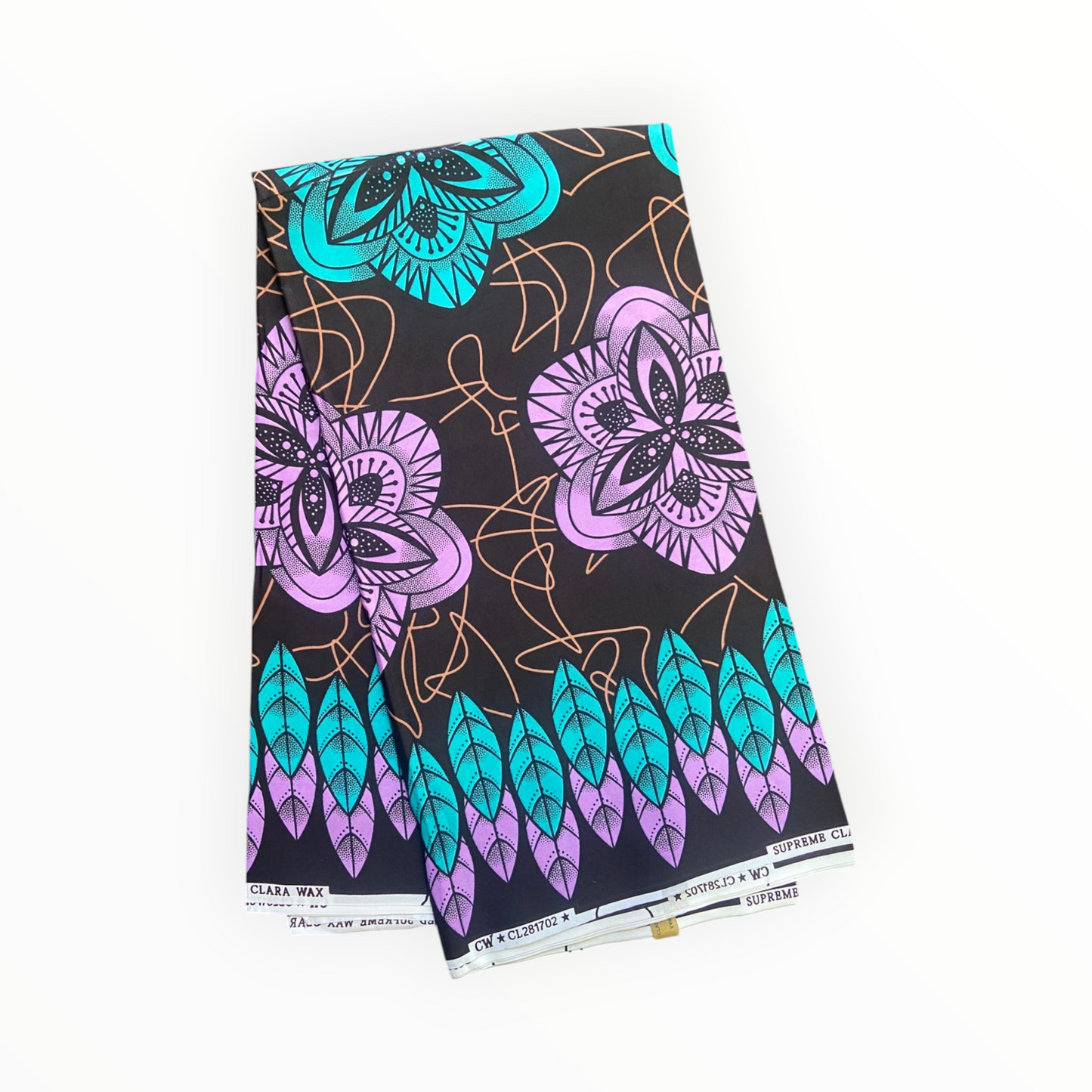 African Print Fabrics - 6 Yards - Polycotton