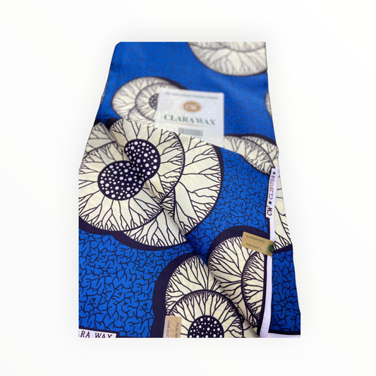 African Print Fabrics - 6 Yards - Polycotton