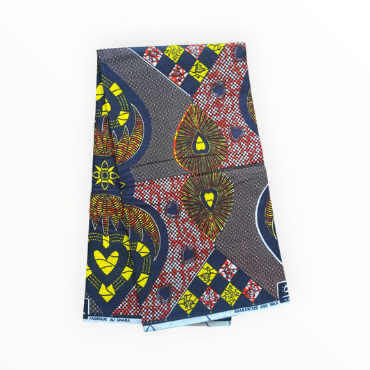African Print Fabrics - 100% Cotton
