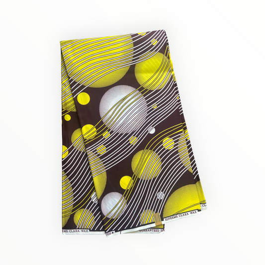 African Print Fabrics - 6 Yards - Polycotton