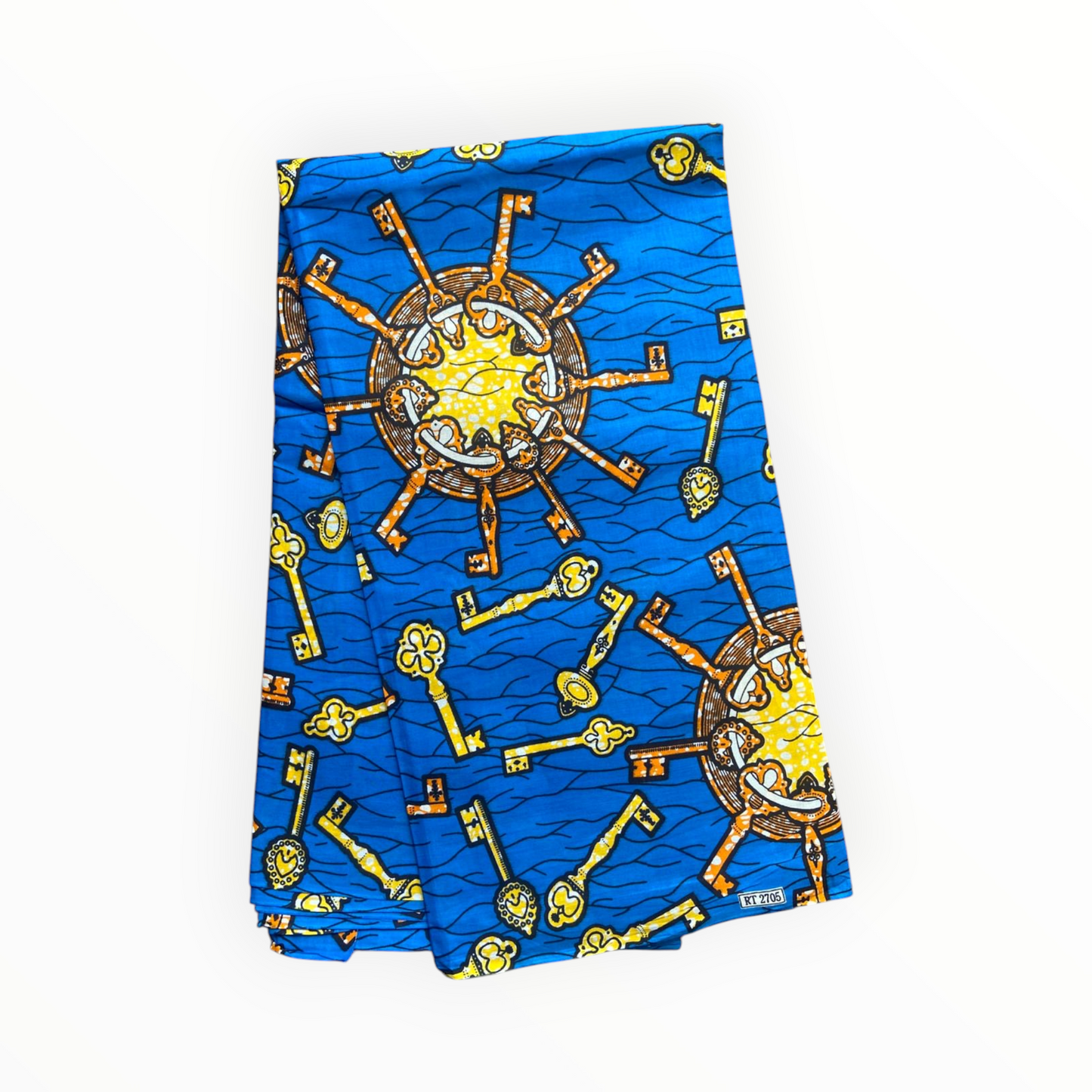 African Print Fabrics - 6 Yards - Polycotton