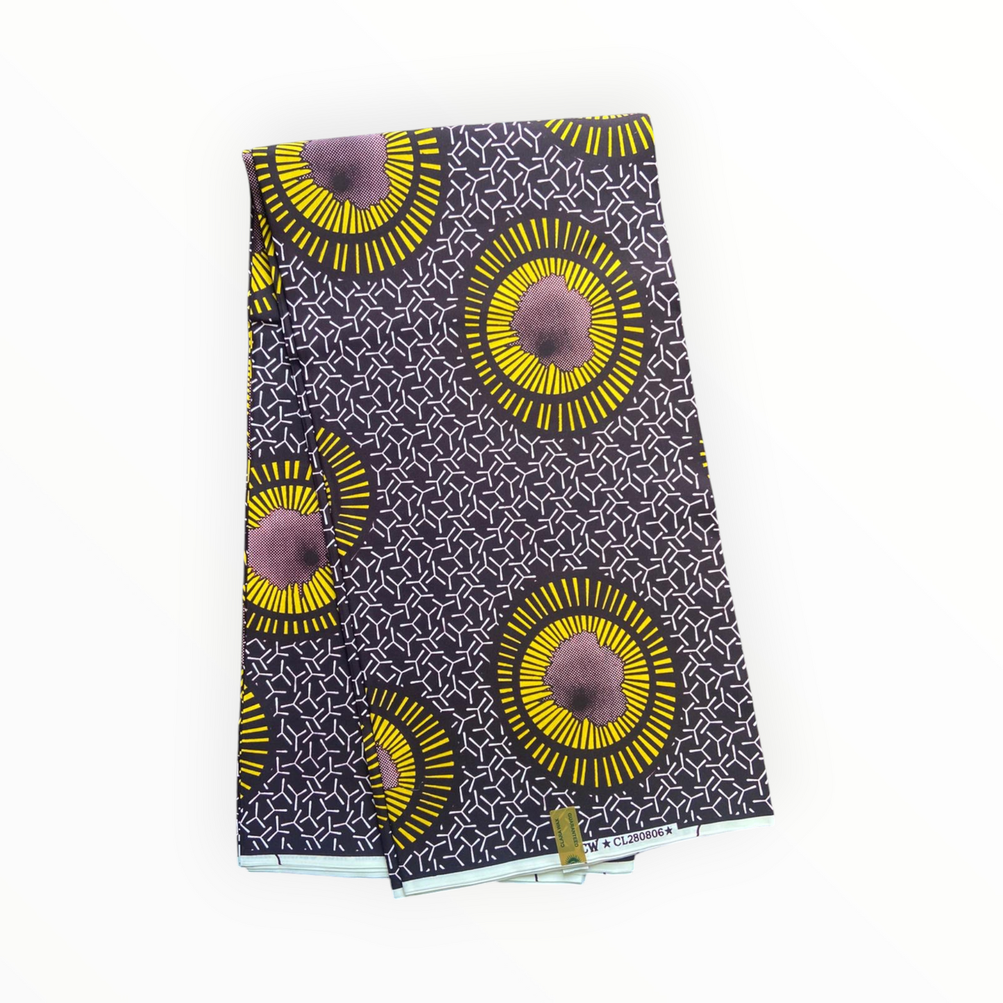 African Print Fabrics - 6 Yards - Polycotton
