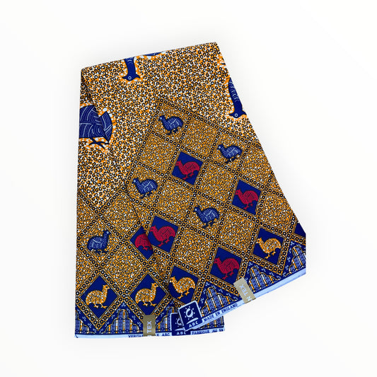 African Print Fabrics - 100% Cotton