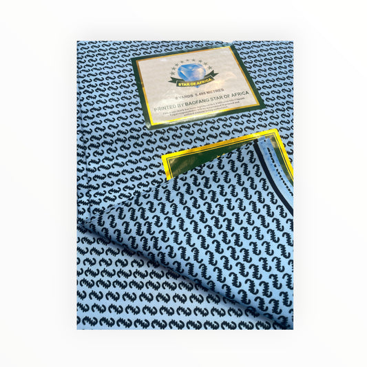 African Print Fabrics - 6 Yards - Polycotton