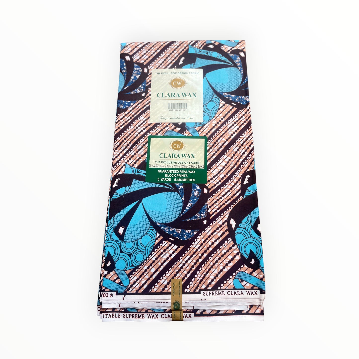 African Cotton Prints - 6 Yards
