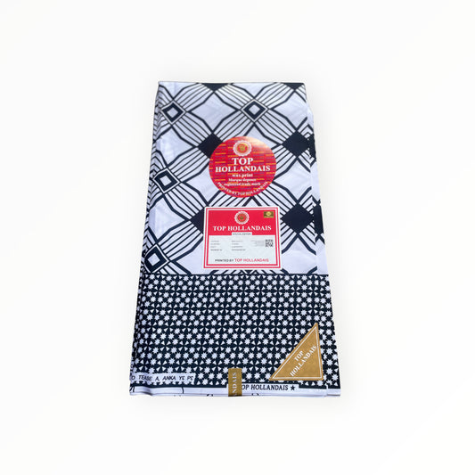 African Print Fabrics - 6 Yards - Polycotton