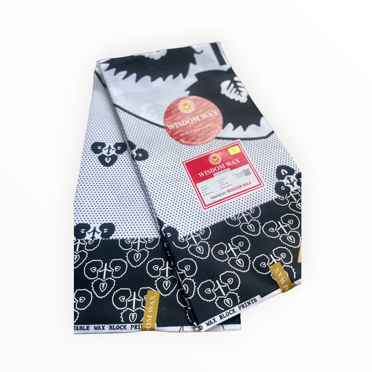 African Print Fabrics - 6 Yards - Polycotton