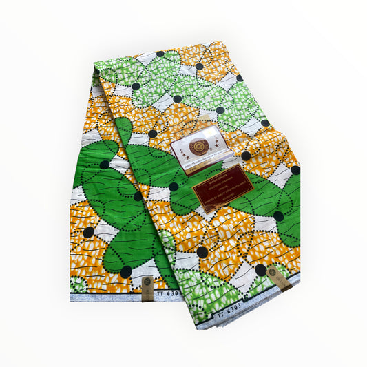 African Print Fabrics - 100% Cotton