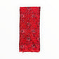 Red Silk Embroidery French Lace