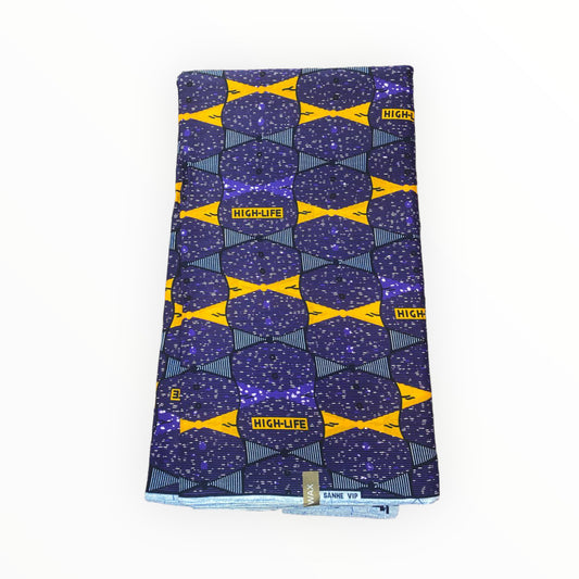 African Print Fabric - 100% Cotton - SANHE
