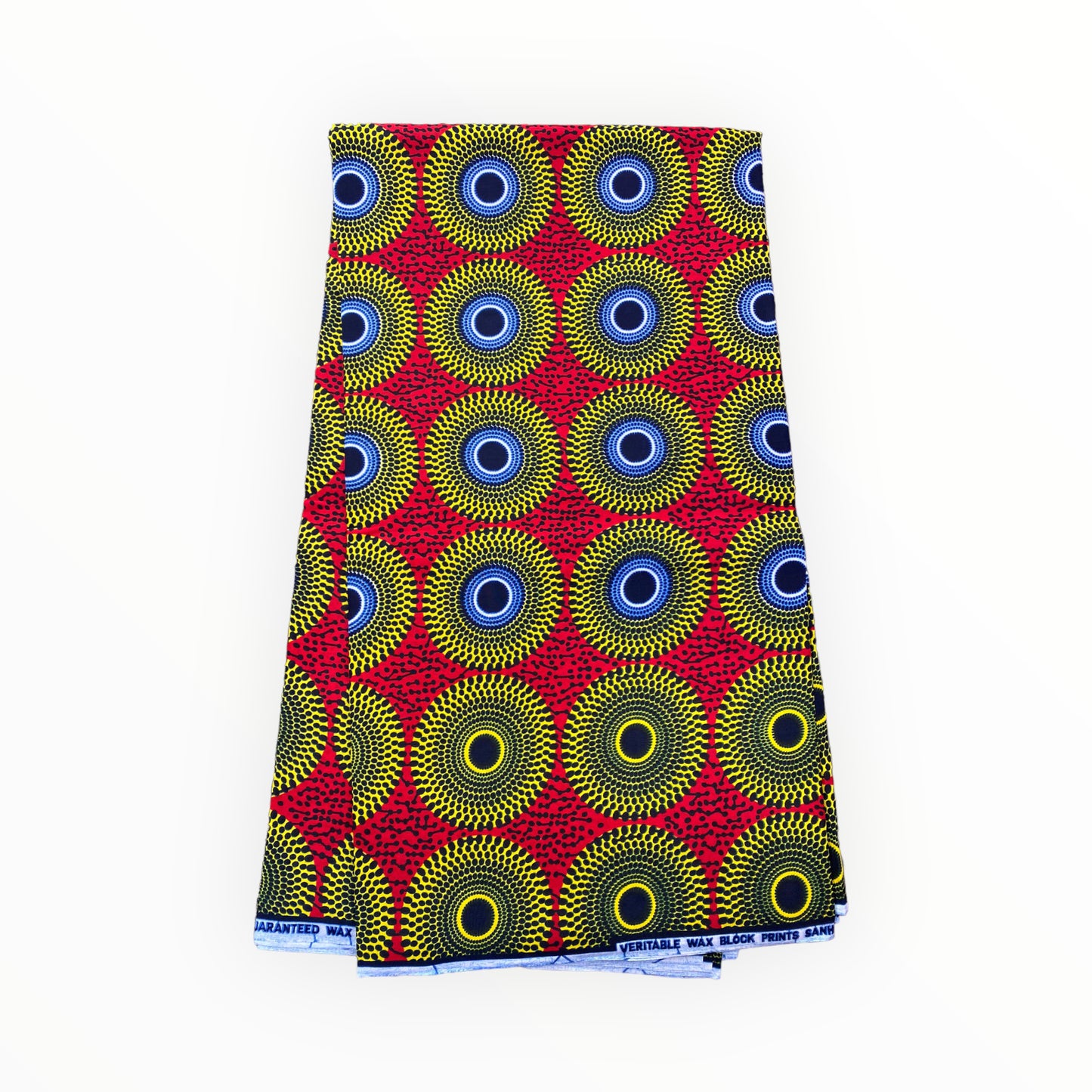 African Print Fabric - 100% Cotton - SANHE