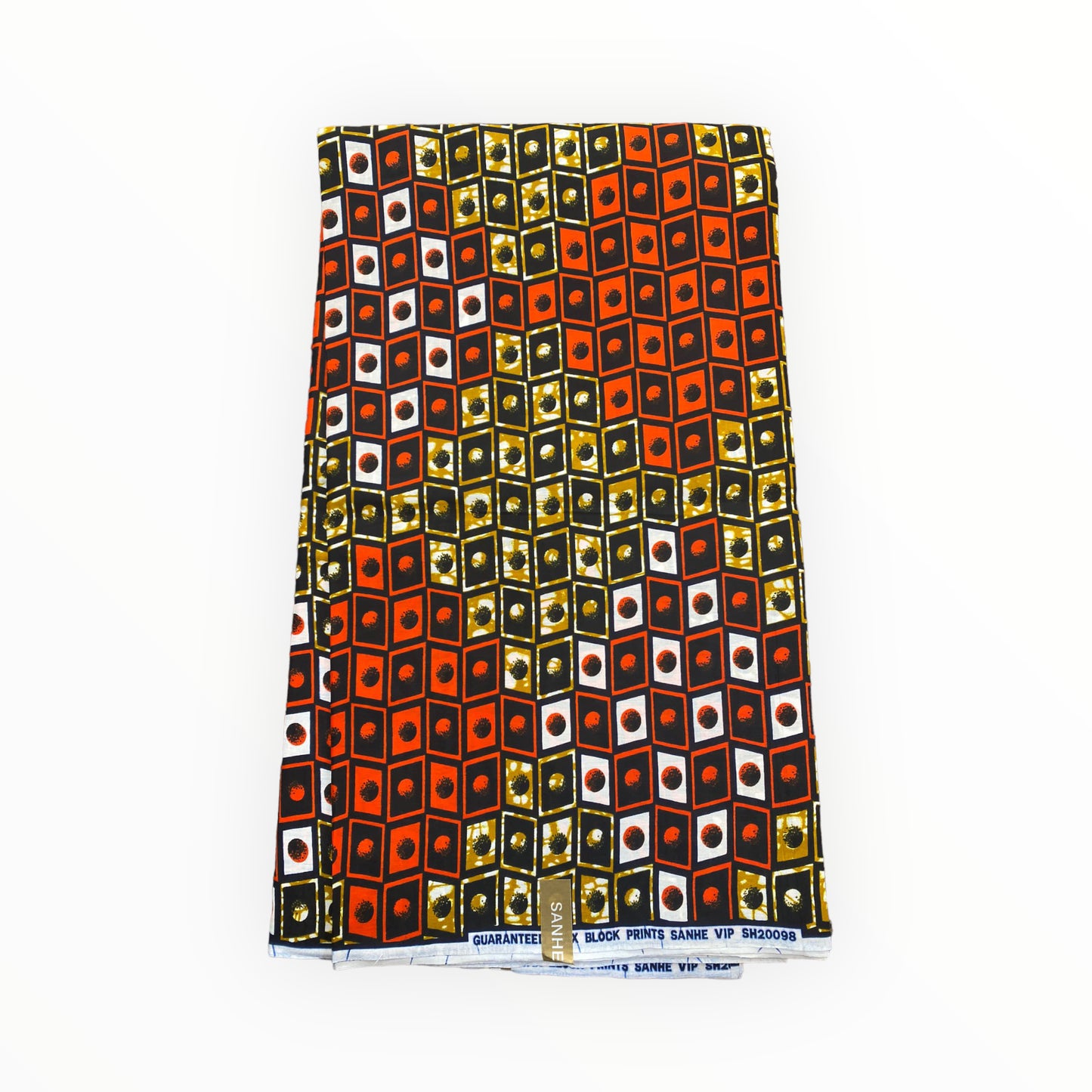 African Print Fabric - 100% Cotton - SANHE