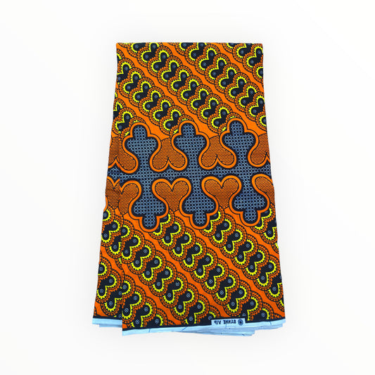 African Print Fabric - 100% Cotton - SANHE