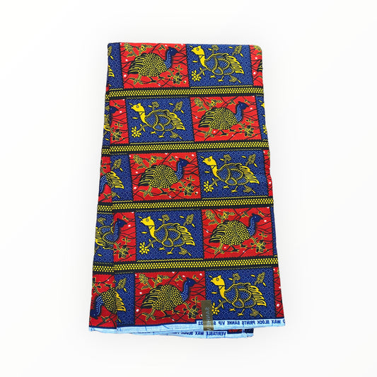 African Print Fabric - 100% Cotton - SANHE