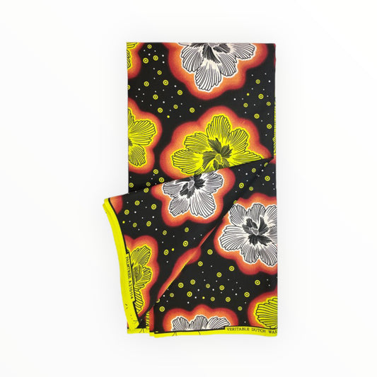 African Print Fabric - Polycotton - 6 Yards