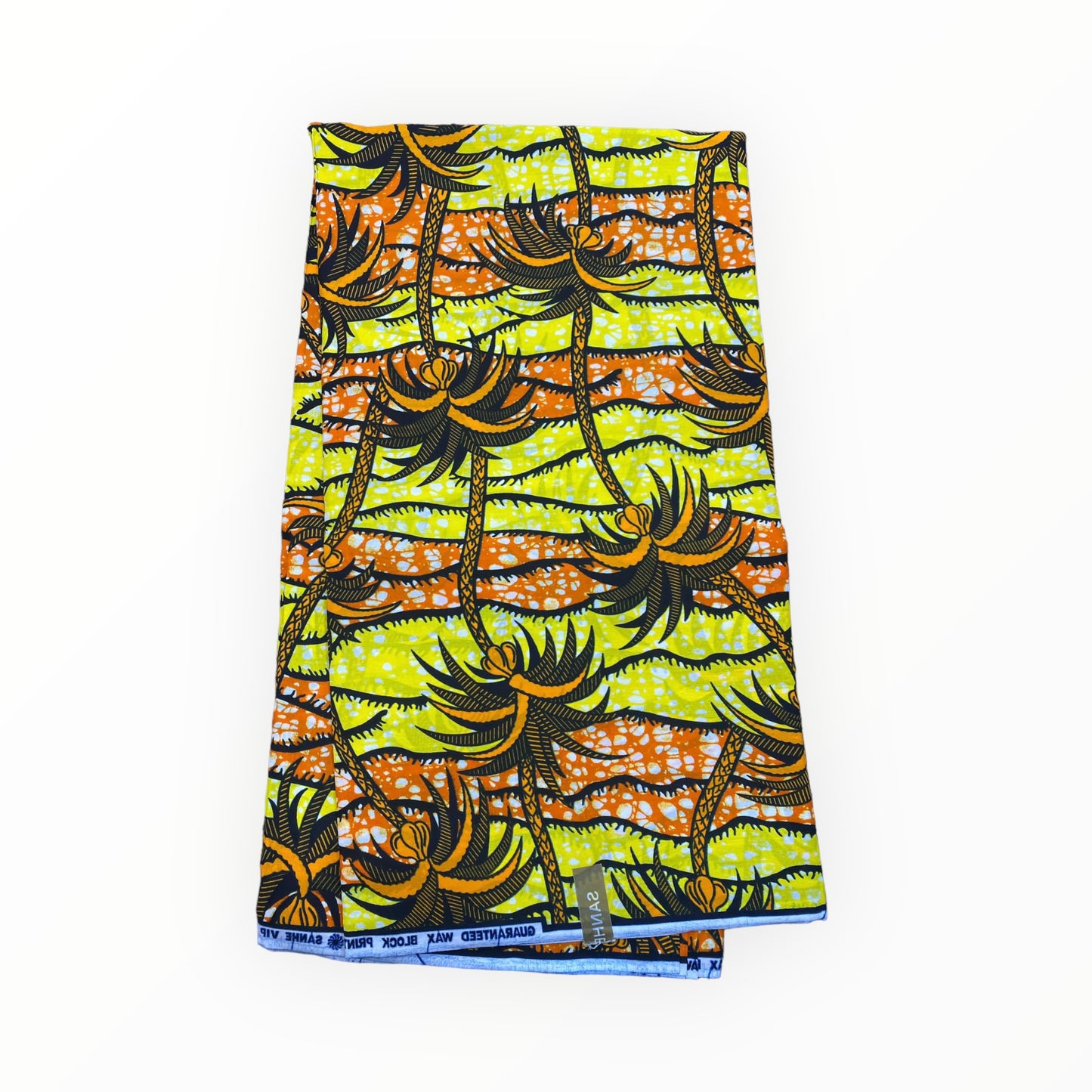 African Print Fabric - 100% Cotton - SANHE