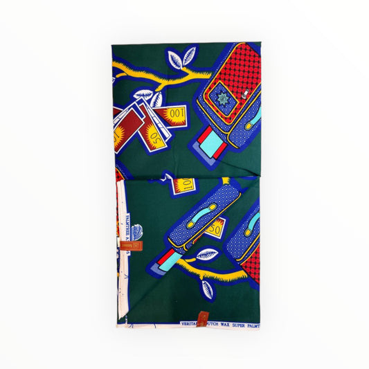 African Print Fabric - Polycotton - 6 Yards