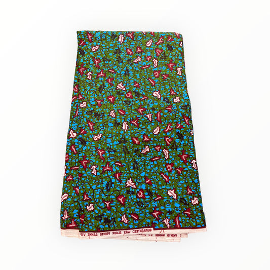 African Print Fabric - 100% Cotton - SANHE