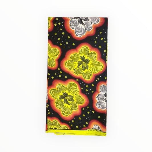 African Print Fabric - Polycotton - 6 Yards