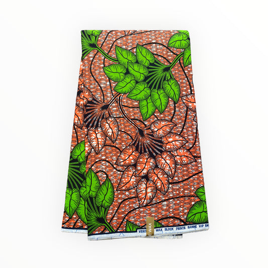African Print Fabric - 100% Cotton - SANHE