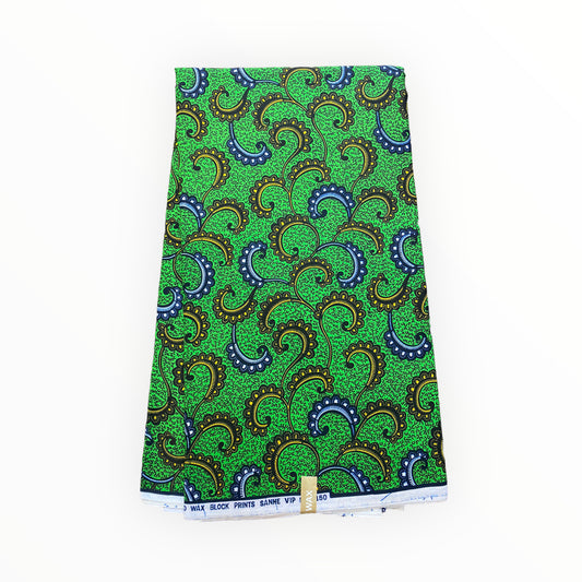 African Print Fabric - 100% Cotton - SANHE