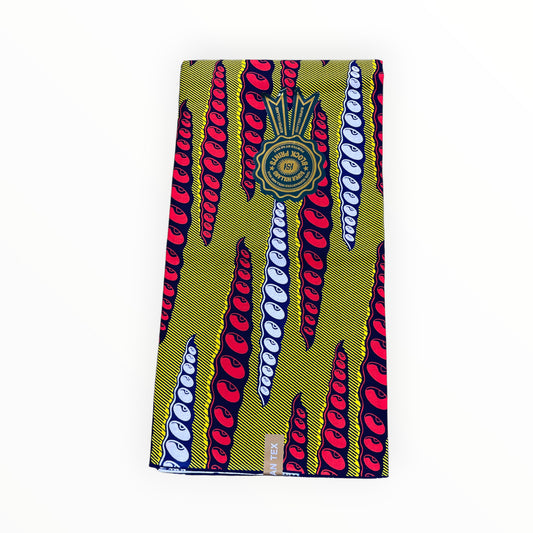 African Print Fabrics - 100% Cotton