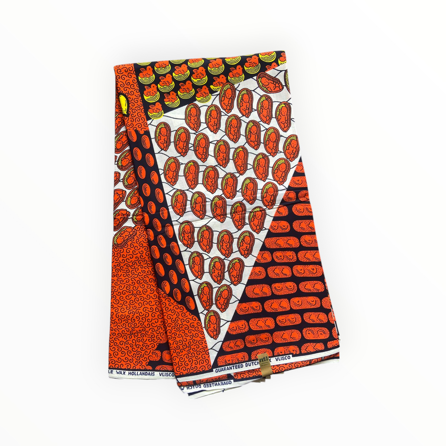 African Print Fabrics - 100% Cotton