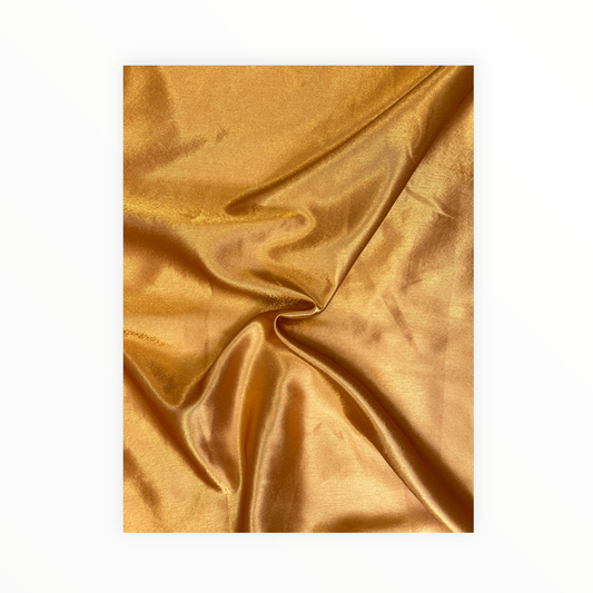 Gold Silky Smooth Crepe Satin