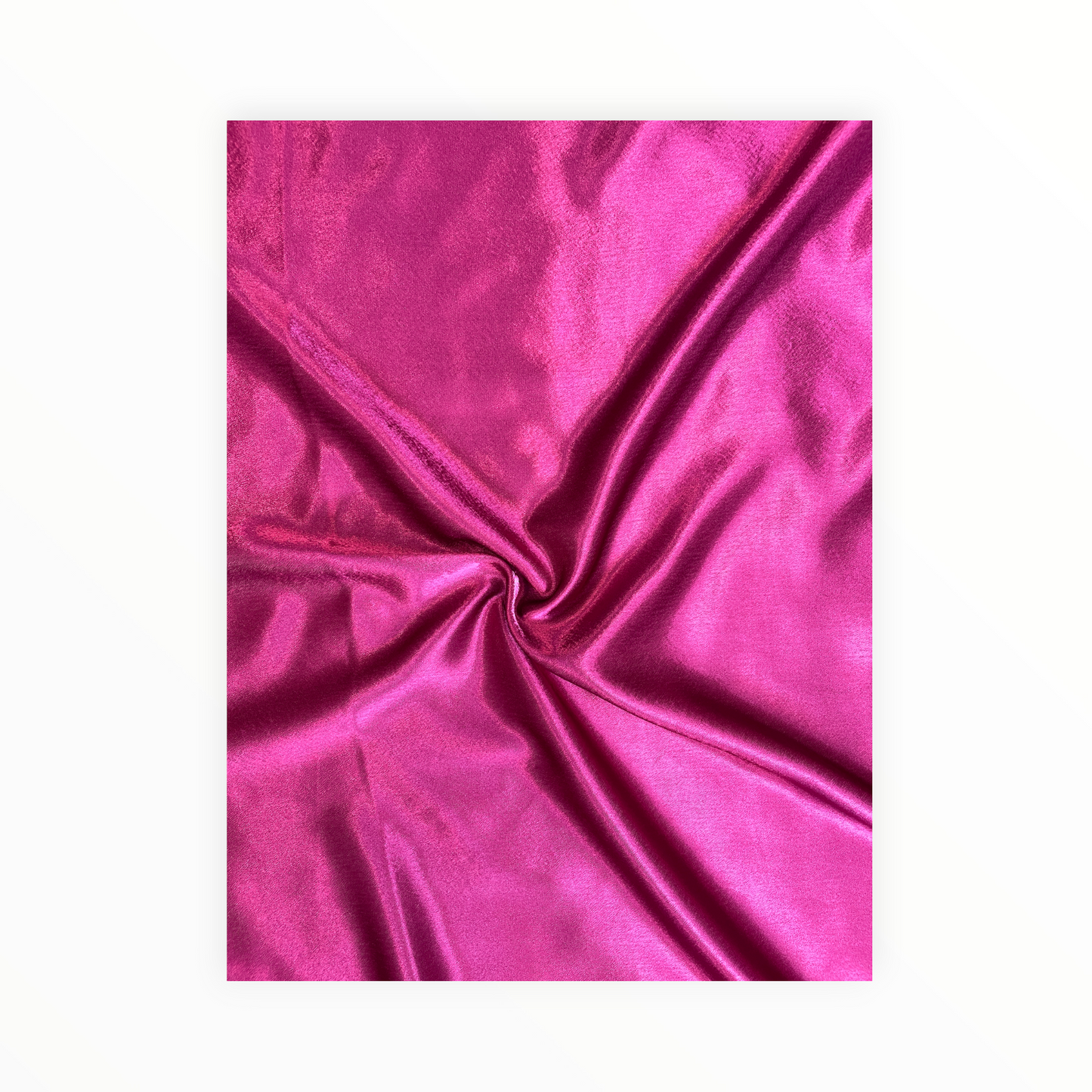 Cherry Red Silky Smooth Crepe Satin