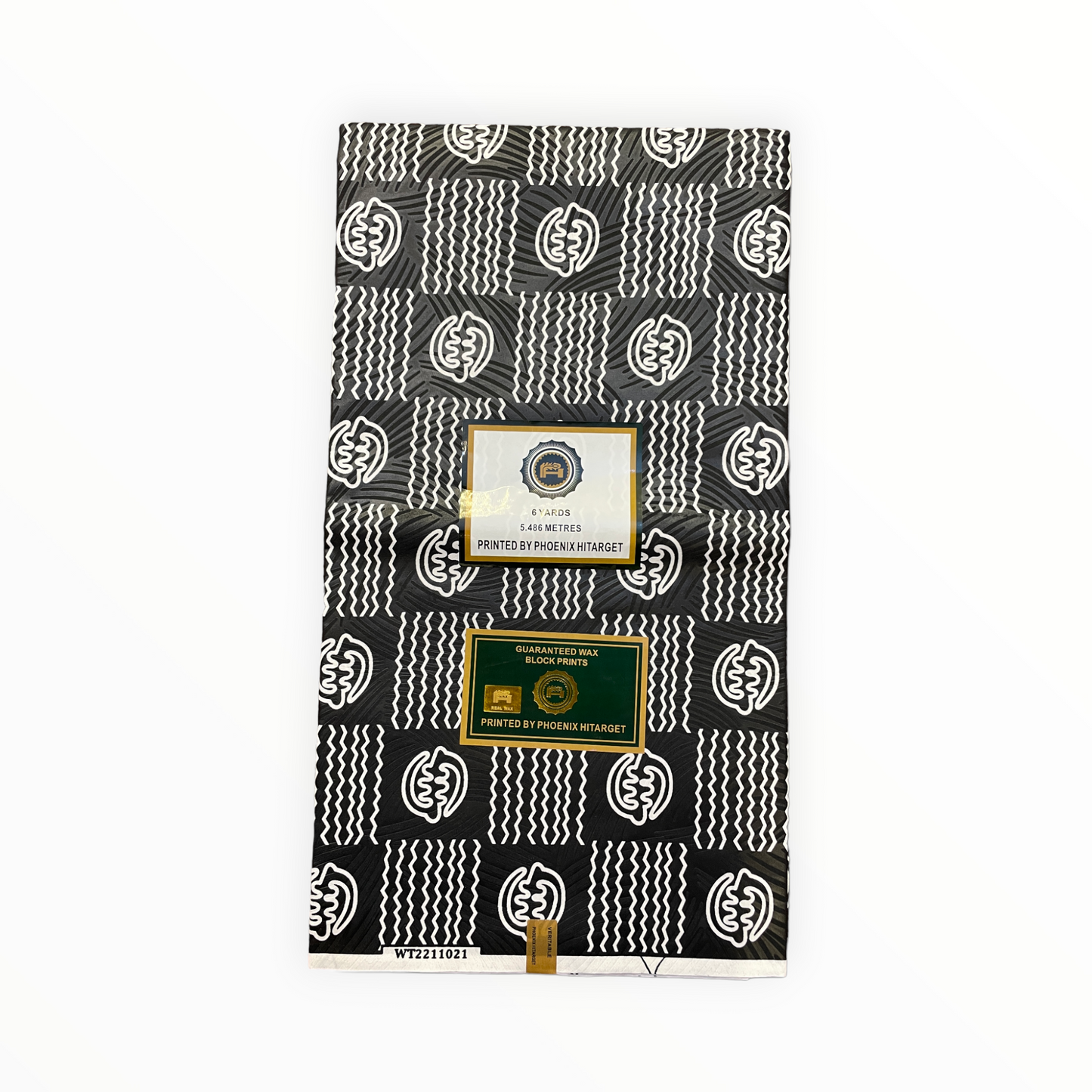 African Prints - Black / White Weave - Mitex Holland