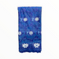 Royal blue french lace - 5 yards