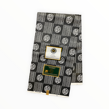 Collection image for: Wax Fabric - Black / White