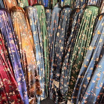 Collection image for: Printed Stretch Velvet Fabric