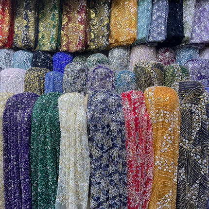 Collection image for: Luxurious Pearl-Beadwork Lace