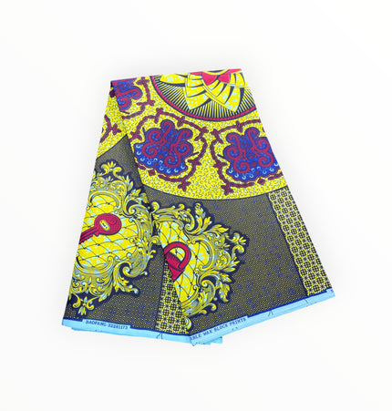 African Print Fabrics - 6 Yards - Polycotton