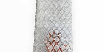 Top Quality Cord Lace Fabric in White - 5 Yards