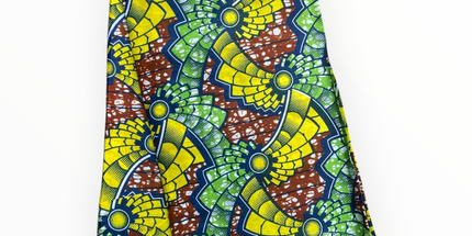 African Print Fabrics - 6 Yards - Polycotton