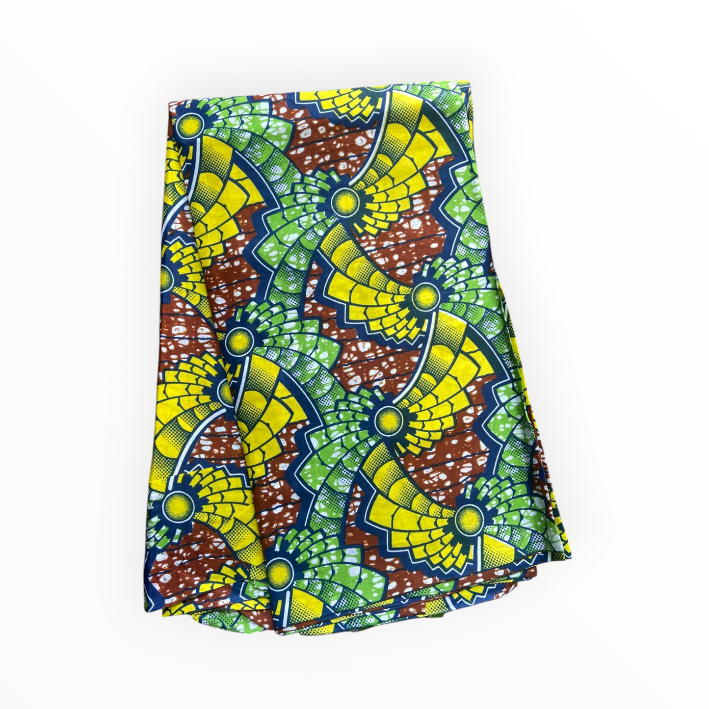 African Print Fabrics - 6 Yards - Polycotton