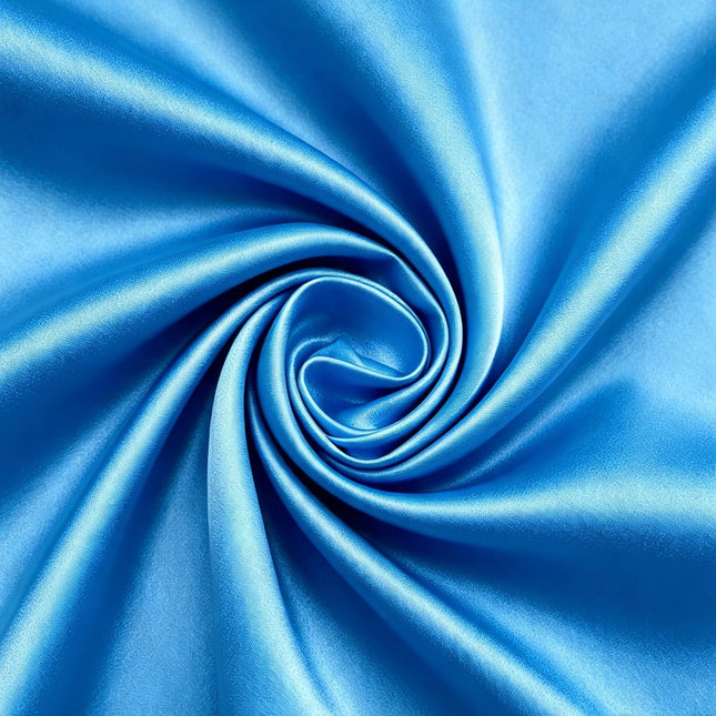 Bridal Duchess Satin - Sky Blue