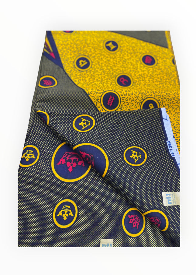 African Print Fabrics - 100% Cotton