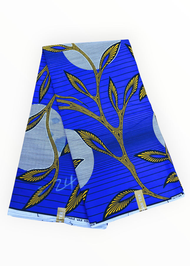 African Print Fabrics - 100% Cotton