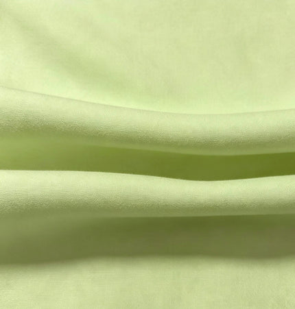 100% Plain Light Olive Green Polycotton Fabric