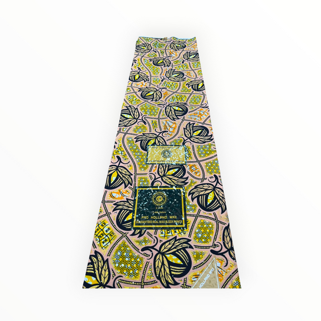 Pro Holland African Wax Print Fabric (6 Yards Piece)