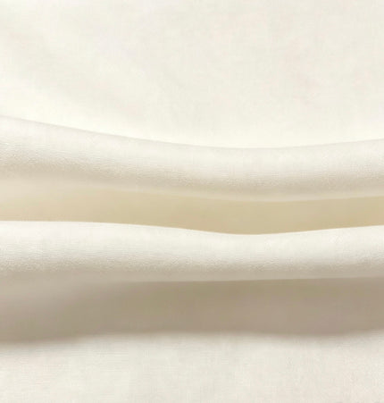 100% Plain Off White Polycotton Fabric