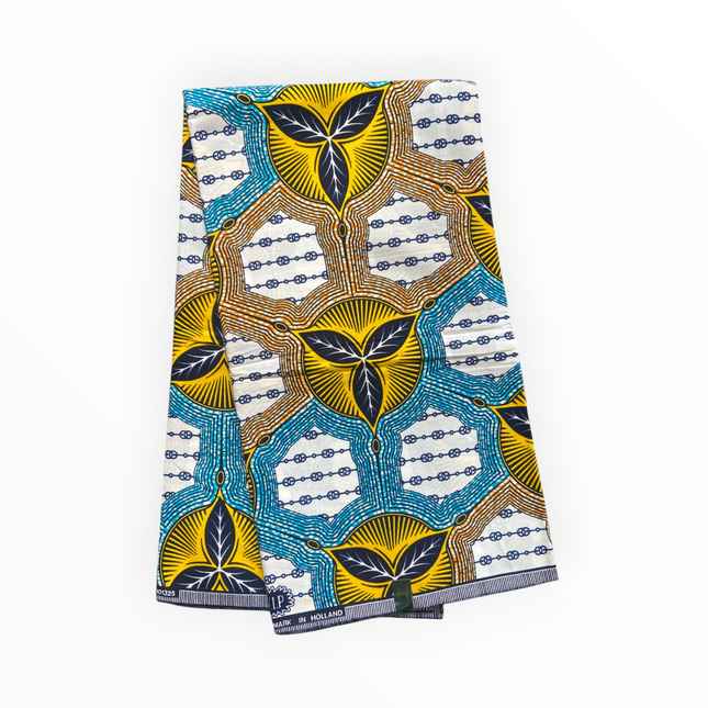 African Print Fabrics - 100% Cotton