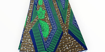 African Print Fabrics - 6 Yards - Polycotton