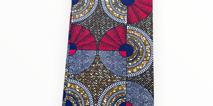 African Print Fabrics - 6 Yards - Polycotton