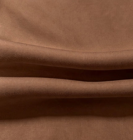 100% Plain Brown Polycotton Fabric