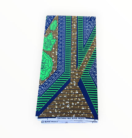 African Print Fabrics - 6 Yards - Polycotton